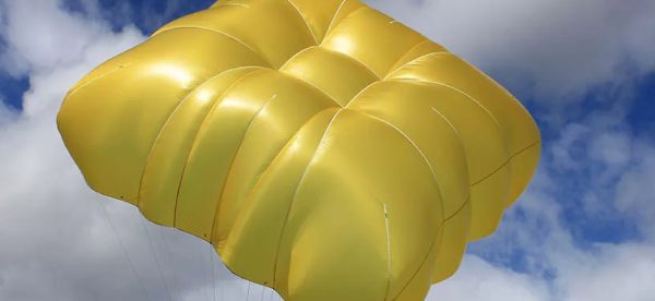 Parachute light biplace parapente